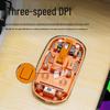 Fude E618D Transparent Dual-Mode Wireless Mouse