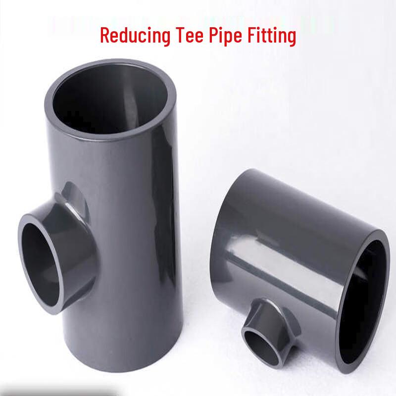 Jingrong UPVC Reducing Tee Pipe Fitting