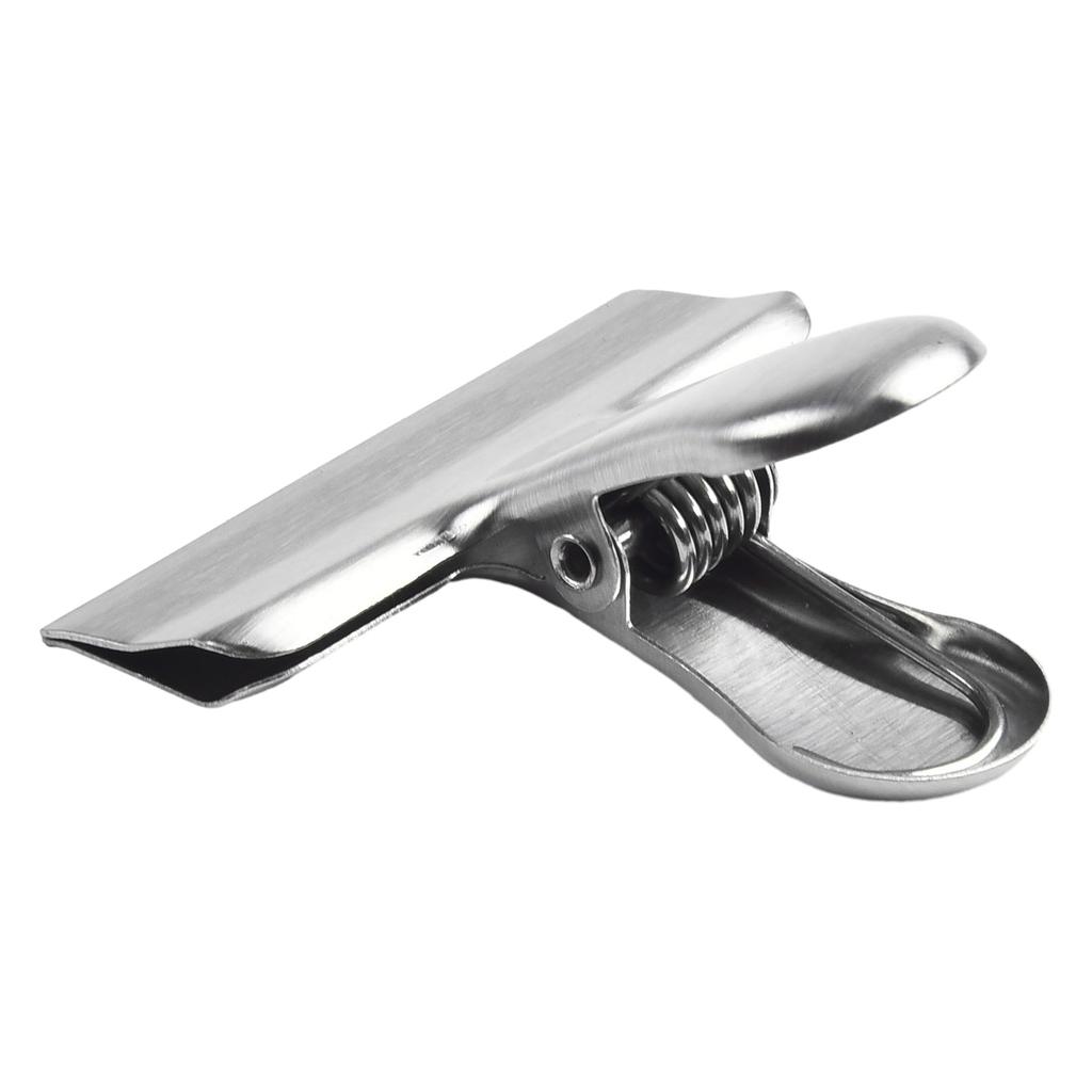 Clips Food Sealing Paper Clamps Quick Clamping Stainless Steel