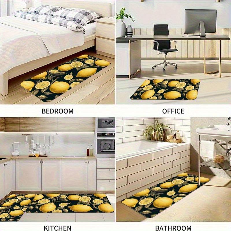 1PC Nectar Visitor Pattern Kitchen Rug Non-Slip Door Mat Pop design Bathroom Rug Bath Mat Carpet for Home Sink Laundry ecoreeree