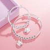 Nine-Turn Lucky Bead Cute Cat Parent-Child Bracelet - Douyin Live Style
