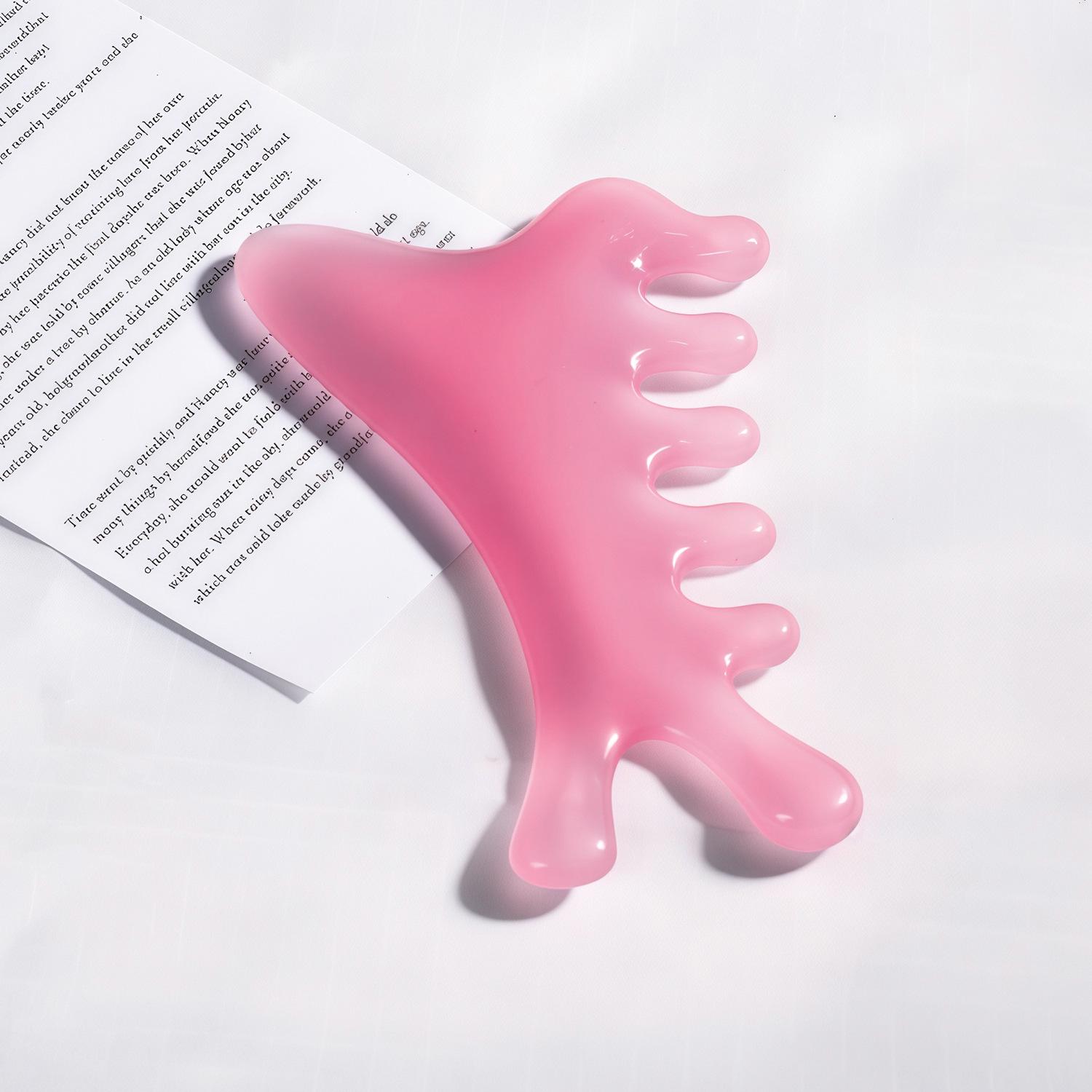 Octopus Scalp Massager Comb - Portable Wide-Tooth Gua Sha Head Therapy Tool