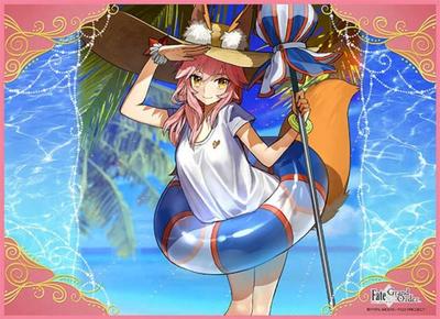 TCG Universal Play Mat FateGrand Order [LancerTamamo No Mae]