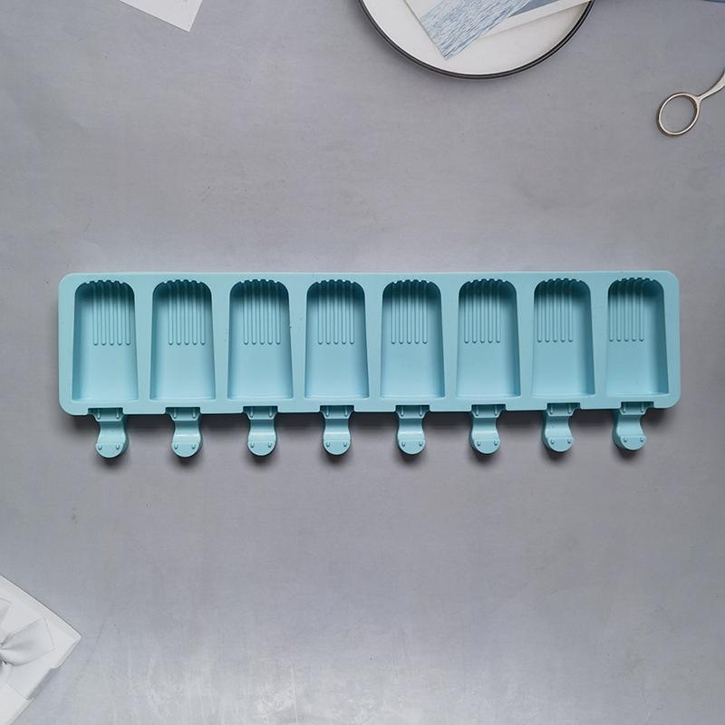 1Pcs Silicone Ice Cream Mold Diy Chocolate Dessert Popsicle Moulds Maker Homemade Tools Summer Party Supplies