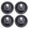 4pcs Screw On Rubber Feet for Furniture Adjustable M10 Thread Furniture Pad Legs for Table Chair Sofa Diameter 58mm