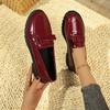 Fashion 2025 Summer Ladies New Fashion Round Toe Retro Solid Color Mary Jane Shoes Daily Casual Shopping Ladies High Heels