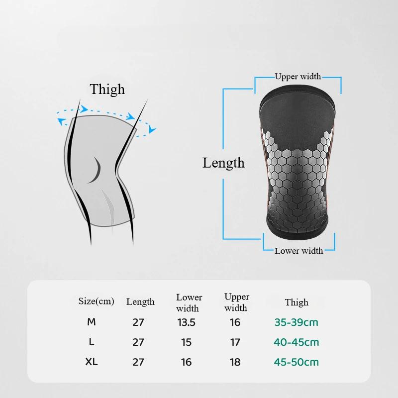 1 BUC Manșoane de Genunchi din Neopren 7mm pentru Haltere Compresie Suport Genunchieră Pentru Genuflexiuni Antrenament Crossfit