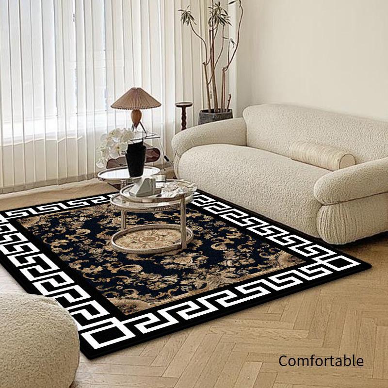 Modern Simple Style Decoration Home Rug Antiskid Large Rugs for Living Room Soft Bedside Carpet Easy Clean Coffee Tables Mat