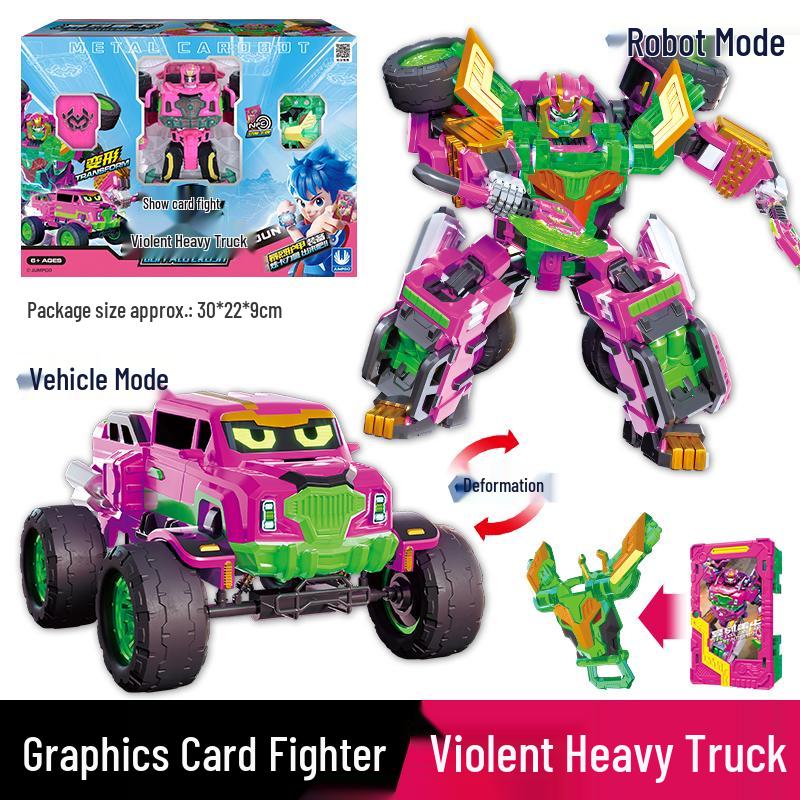 Blazing Ares: Transforming Robot Car Toy for Kids