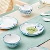 Hexiang Yuntian 22-Piece Chinese Ceramic Dinnerware Set