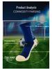 Anti-Slip Mid-Calf Football Socks: Shock-Absorbing, Thick Terry, Sweat-Wicking, Wear-Resistant Sports Socks