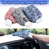 Mănușă de pluș pentru spălarea mașinii, microfibră, groasă, mănuși pentru curățarea auto, accesorii pentru spălarea auto, unelte pentru curățarea mașinii, mănuși pentru praf