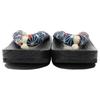 Geta Burnt Paulownia Black [KYOETSU] Clogs, Wood, Base, Women's (S, 15)