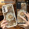 Phone Case: 2D Flat Samsung Galaxy A34 A35 M05 M06 S20 S22 S21 FE Plus 5G Layered Protective Case, Pearl Matte, Christmas and Halloween Gift