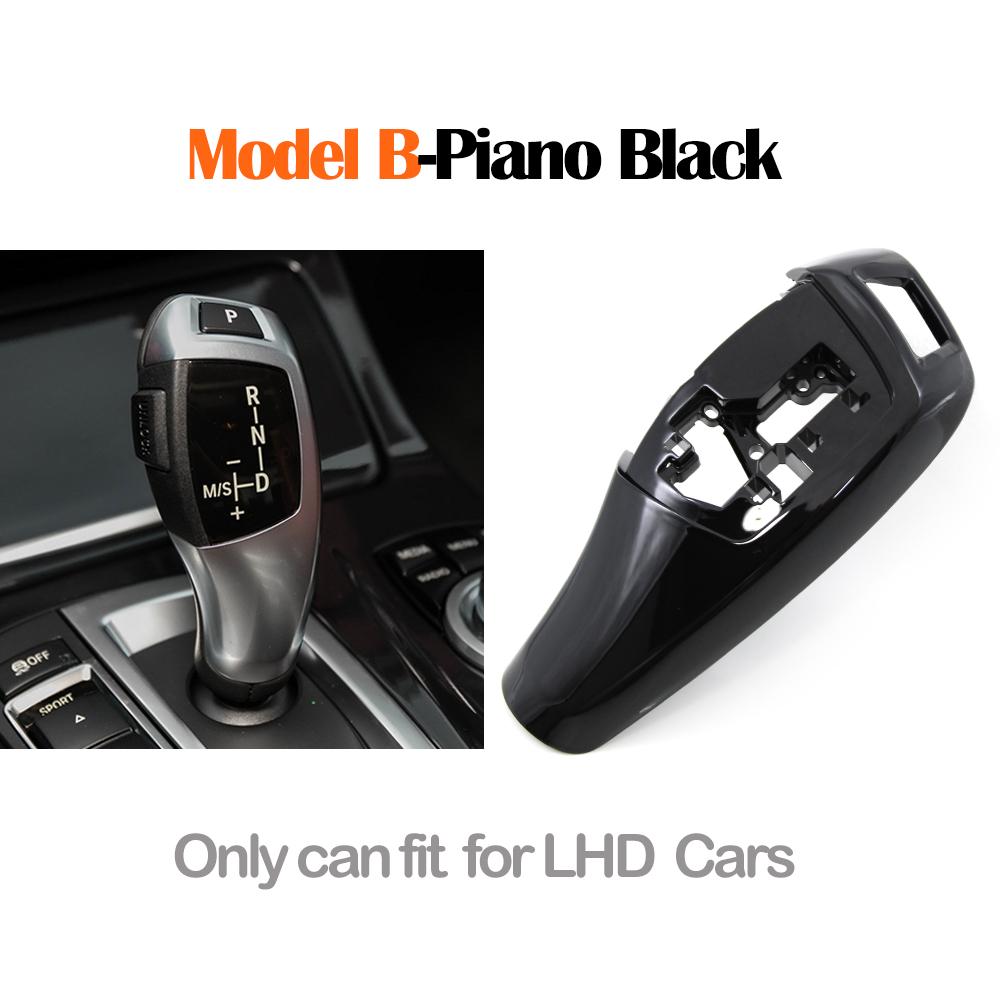 Car Gear Shift Knob Lever Panel Cover For BMW F Chassis 1 2 3 5 7 Series X1 X3 X4 M3 M5 F10 F11 F20 F21 F22 F30 F31 F01 F07 F25