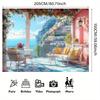 Sitano Terrace Background Banner - multi-purpose, no electricity required, perfect for weddings, birthdays