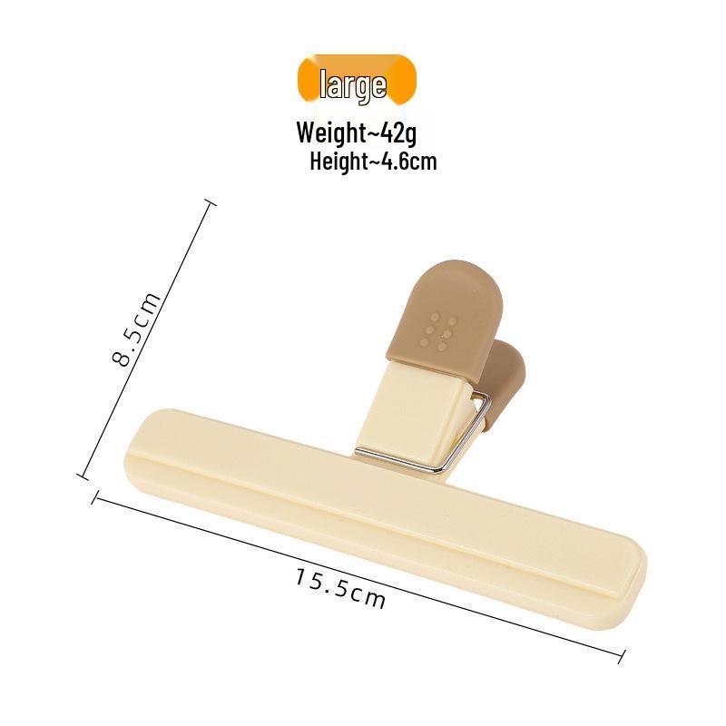 Large Multifunctional Plastic Clips for Food Sealing and Moisture-Proof Storage