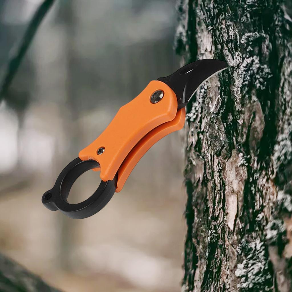 Portable Small Pocket Cutter Carabiner Cutter Box Cutter Keychain Folding Mini Cutter Unboxing Tools Gadgets For Outdoor