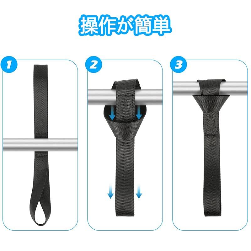 LIKENNY Cargo Tightening Belt, Tie-Down Belt, Trampo Transport, Motorcycle, Tie-Down Strap, Tow Hook, Jack,