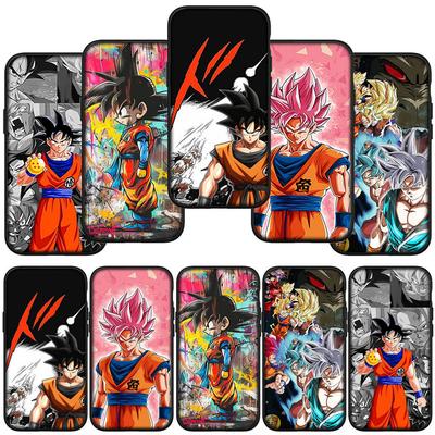 Phone Case for Samsung Galaxy S24 S23 iPhone 15 14 Xiaomi Redmi Note 13 12 11 8 10 9 Pro Max X XR OPPO A15 Huawei Comics Dragon Ball Z Goku Cover