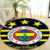 Personalized Fenerbahçe Spor Kulübü Round Chair Office Rug - Perfect for Mat, Office Chair & More - Ideal Gift for Birthdays and Holidays