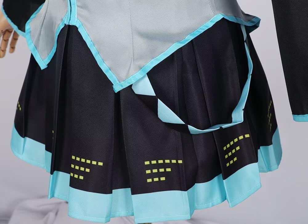 Moemoeya Miku JK Uniform, Official MIKU Cosplay Costume, Halloween, Christmas, Events, Festivals, Size L