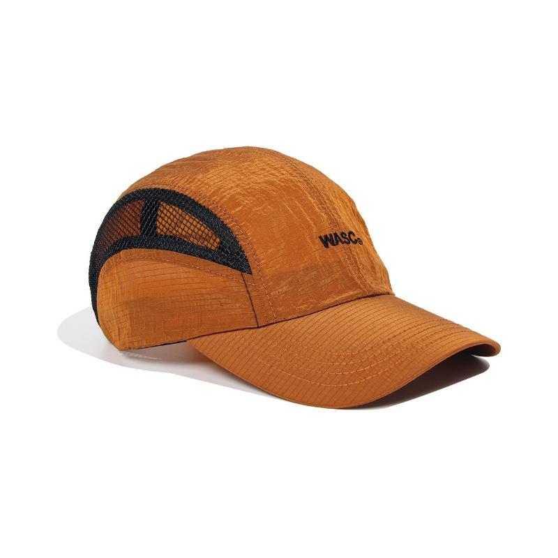 Quick-drying baseball cap embroidery summer thin breathable outdoor sunscreen sunshade mesh cap waterproof cap