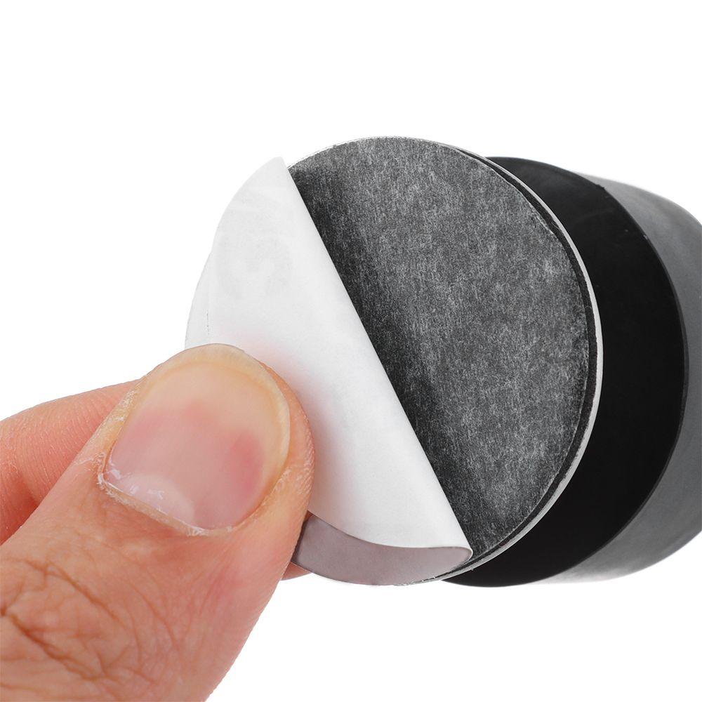 Rubber Door Stopper Self Adhesive Wall Floor Protector Heavy Duty Door Handle Stop Non Punch Mute Doorstop Home Hardware
