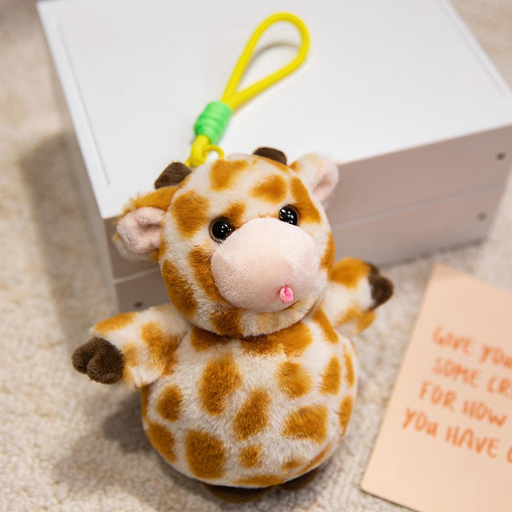 Raccoon Animal Doll Keychain Bear Plush Toys Small Pendant Capybara Plush Keychain  Home Decor