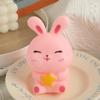 LED Night Light Silicone Rabbit Lamp Gift for Kid Baby Table Animal Lights Home Decor