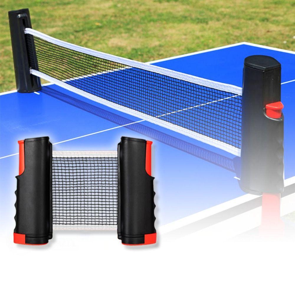 Stretchable Mesh Frame Portable Table Tennis Net Convenient Table Tennis Racquet Net  Gifts