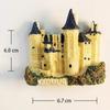 France Marseille Aimants de réfrigérateur Rocamadour Souvenirs de voyage Paris la Tour Eiffel Saumur Autocollants de réfrigérateur Cadeaux de mariage