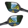 2pcs Universal Motorcycle Carbon Side Mirror For NMAX/R25/XMAX/ADV/PCX/Aerox/Click