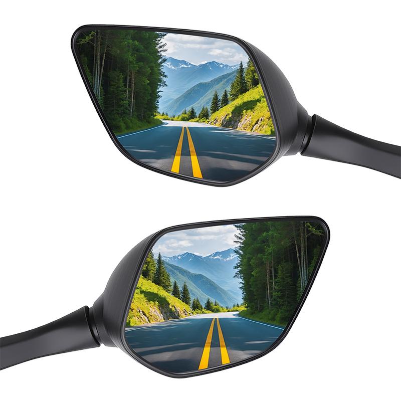 2pcs Universal Motorcycle Carbon Side Mirror For NMAX/R25/XMAX/ADV/PCX/Aerox/Click