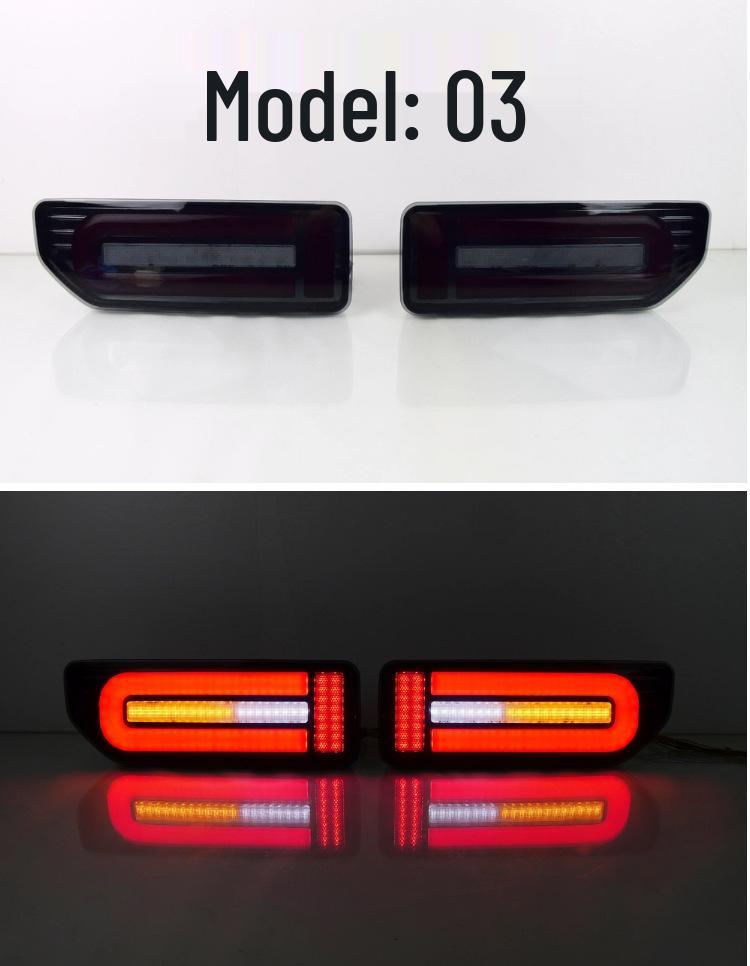 Rear Tail Lights for 2019-2025 Suzuki Jimny: Bumper Light Modification