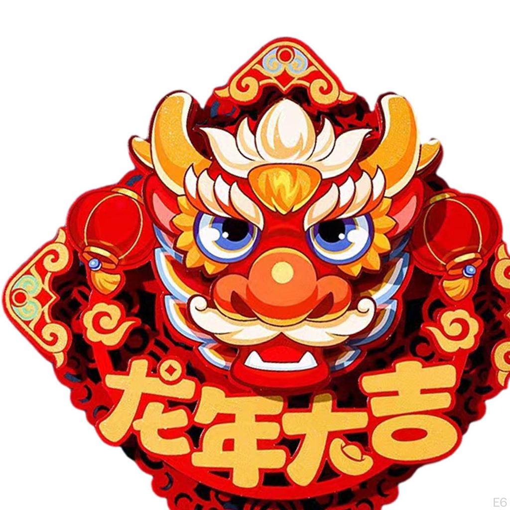 Chinese Dragon Door Stickers for Year Celebration