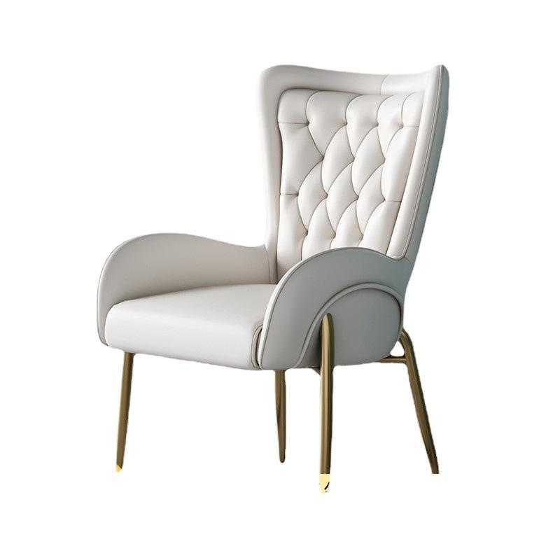 Dining chair modern simple desk chair leisure home chair Restaurant Hotel armchair makeup chair