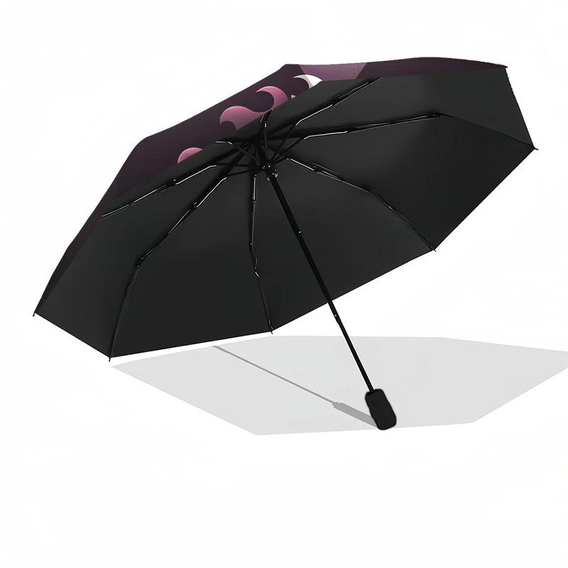 1pc Blackpink Logo Design Umbrella with Plastic Handle,Suitable for All Seasons Home Travel Outdoor UmbrellaM1218