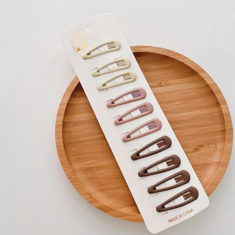 Dětské sponky do vlasů dutá geometrie roztomilé a sladké dívky vlasové doplňky