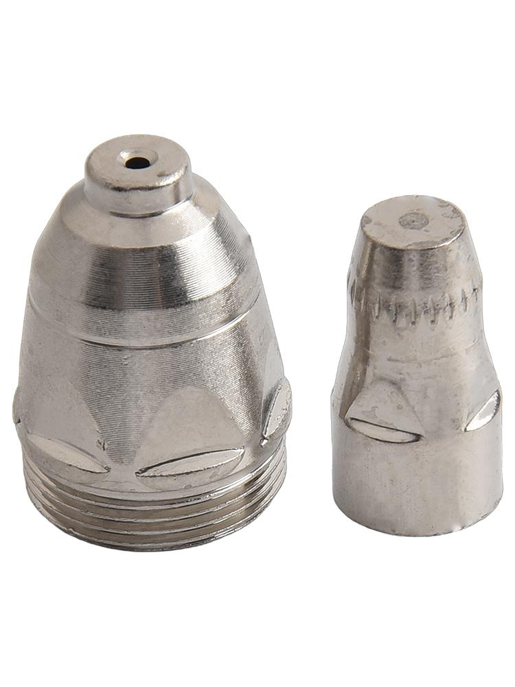 10x P-80 Plasma Cutting Tips Nozzle 1.1mm-1.7mm Cutter Torch Consumables