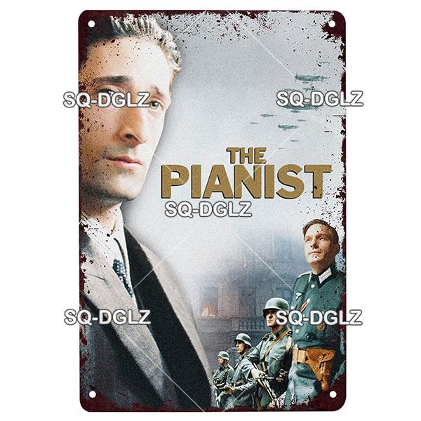 Movie Poster Metal Sign Metal Poster Tin Sign Plaque Metal Vintage Wall Decor for Bar Pub Club Man Cave Metal Signs(20x30cm)