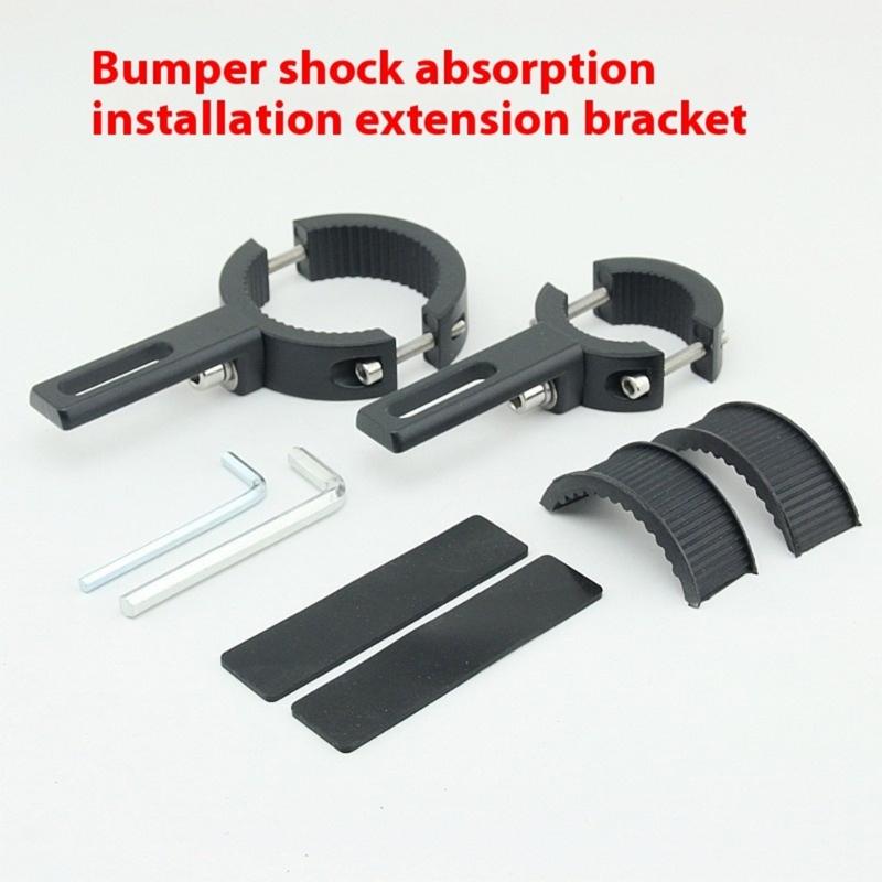 Adjustable Motorcycle Light Bracket Clamp Metal Mounting without Drilling Strong Bike Supporting Frame for 20 38mm Tubes