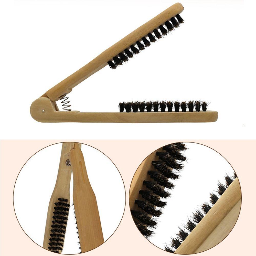 V Shape Hairdressing Comb Anti Static Hair Comb Hairdressing Straightener Hair Accessories