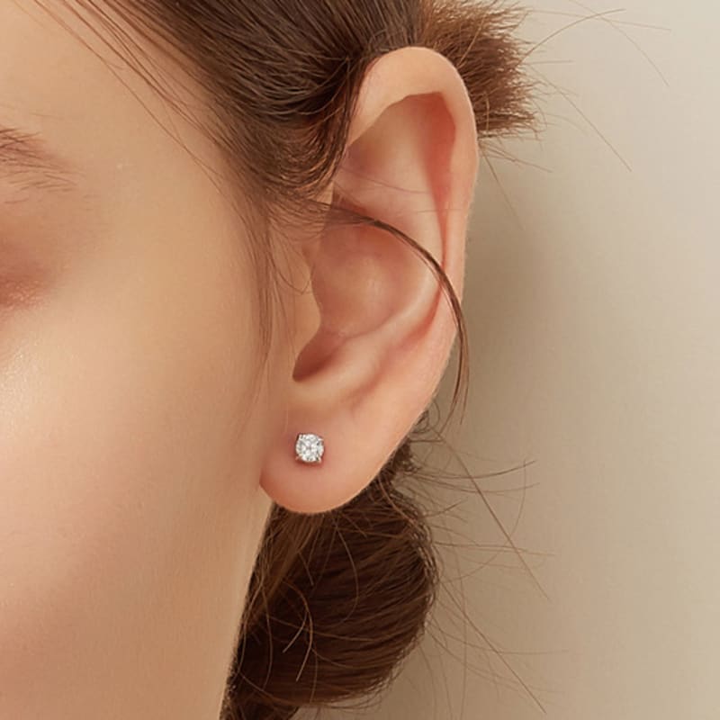 DIDIER DUBOT Sensual Gold Earrings JDSEN3F61SC