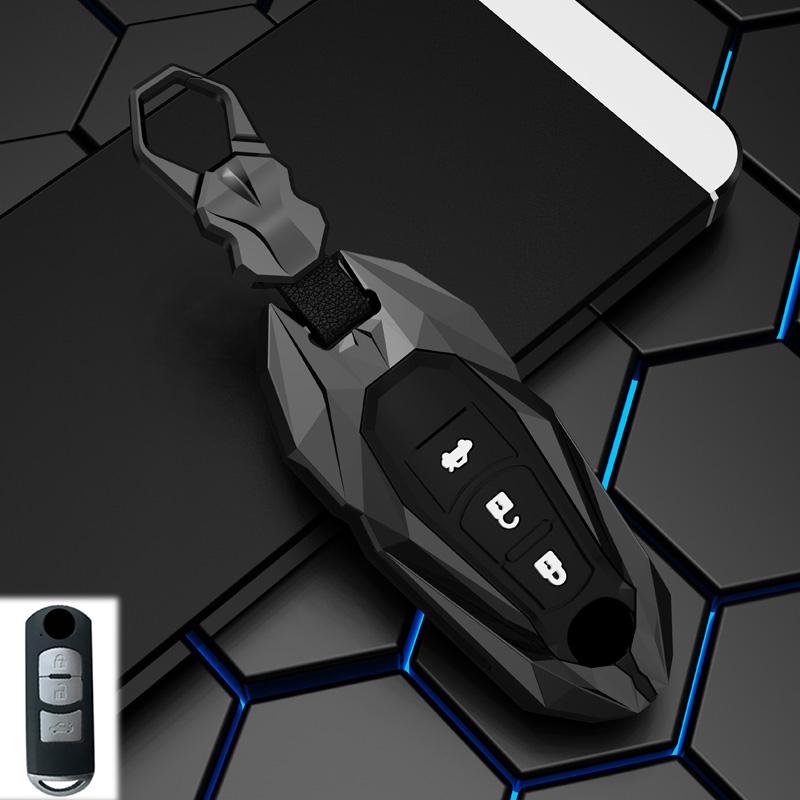Zinc Alloy Car Remote Key Case Cover for Mazda 2 3 6 Axela Atenza CX-5 CX5 CX-7 CX-9 2014 2015 2016 Car Accessories