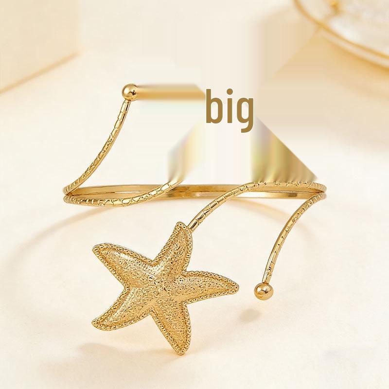 Ocean Style Starfish Women's Armband - Elegant Daily Vacation Accessory