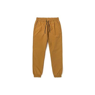 Calças Jogging Tricotadas com Cordão de Cor Sólida Casual Masculinas Joggers Trigo A26NS-P47