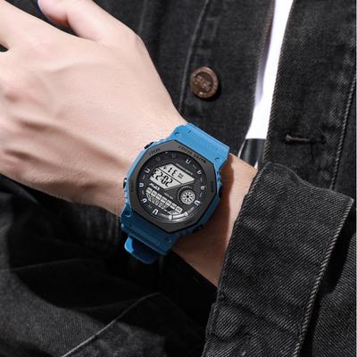 TPW Top Brand Men's Digital Watches Fashion Sports Man Wristwatches Male Led Display Clock