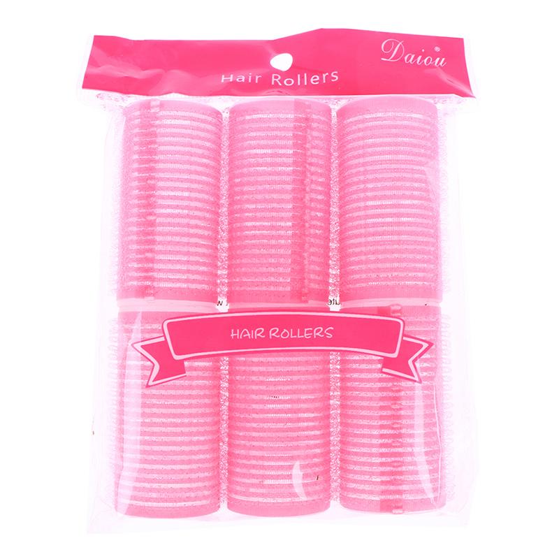 Self Grip Rollers Cling Stick Hair Curler Curls Wave Styling Salon Setting Tool