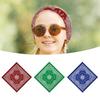 Paisleys Bandanas Handkerchief Multifunctional Scarves Hiphop Styles Scarf for Men and Women